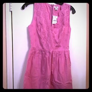 J crew cotton dress, NWT, size 00.